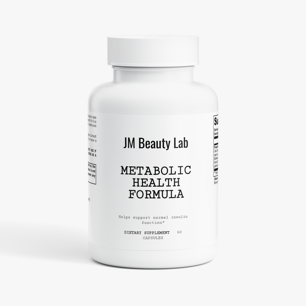white bottle jm beauty lab metabolic health formula