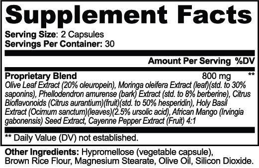 white bottle jm beauty lab metabolic health formula ingredients