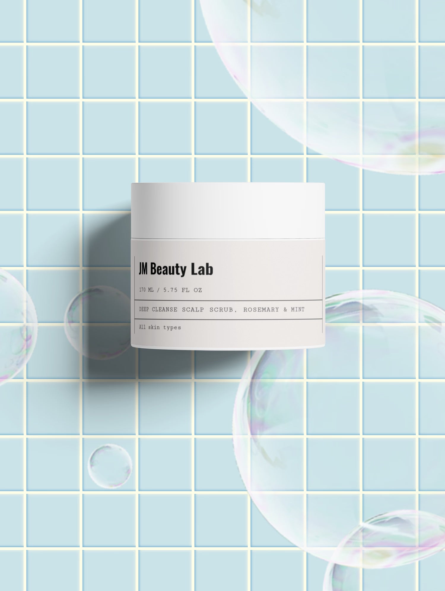 Deep Cleanse Scalp Scrub, Rosemary & Mint