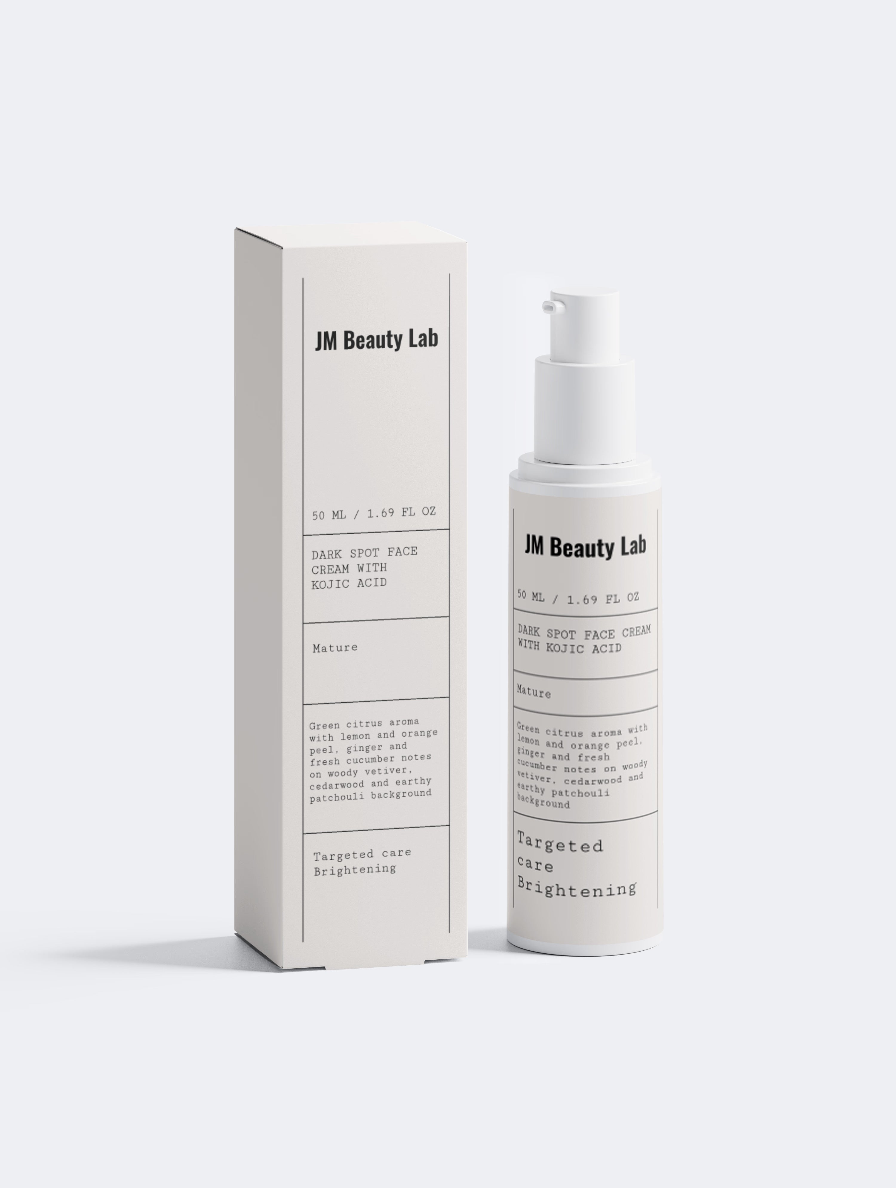 Dark Spot Face Cream with Kojic Acid